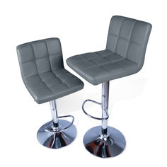 Комплект барных стульев Ergozen Loft 2 шт, серый Anatomica