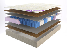 Матрас на независимых пружинах Delicatex Prima multi 80x200x18 см