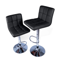 Комплект барных стульев Ergozen Loft 2 шт, чёрный Anatomica