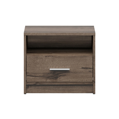 Тумба прикроватная Непо KOM1S, дуб монастырский Black Red White