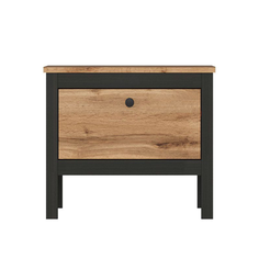 Тумба для обуви Loft KOM1K/55, дуб вотан/черный Black Red White