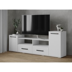 Тумба ТВ Парус-2 2000x375x750 Белый No Brand