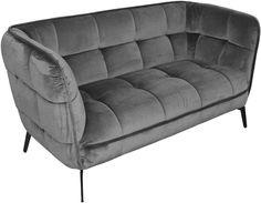 Диван Helvant Олсон Gray 2-х местный