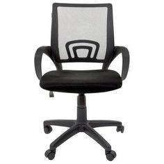 Кресло CH 696, с подлокотниками, черное, 7000799 Chairman