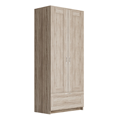 Шкаф комбинированный Шведский Стандарт Сириус (2 двери и 1 ящик) Сонома