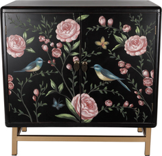 Комод с 2 дверцами 76х40х76см Glasar 39-103 ГЛАСАР