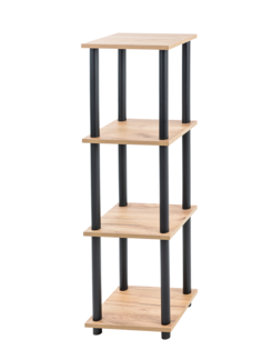 Этажерка деревянная ЛДСП GASTRORAG 1110/4 таксония, 4 полки, 34х30х112.5