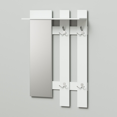 Вешалка НОРТА Daily 780х270х1180 Белый