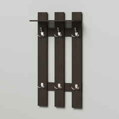 Вешалка НОРТА Daily 600х270х1180 Венге темный