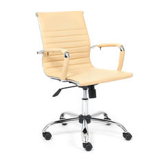 Кресло TetChair URBAN-LOW, кож/зам, бежевый, 36-34