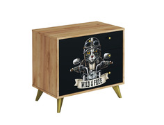 Комод с ящиками. МК Стиль ФЬЮЖН КМ-002 цвет BIKER CAT