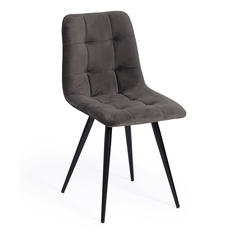 Стул TetChair CHILLY (mod. 7095-1) ткань, металл, темно-серый
