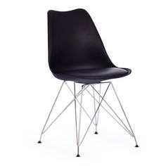 Стул TetChair TULIP IRON CHAIR (mod.EC-123) металл/пластик, черный