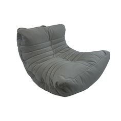 Кресло-мешок нового формата aLounge - Acoustic Sofa - Keystone Grey (велюр, светло-серый)