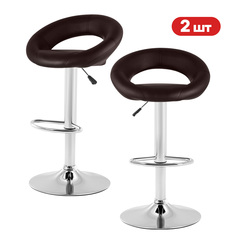 Комплект барных стульев Ergozen Eclipse 2 шт. коричневый