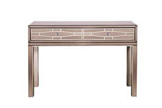 KFG038 Консоль зеркальная, 2 ящика 120*42*80см Garda Decor