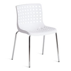 Стул для кухни TetChair SKALBERG , пластик, белый