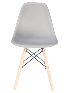 Комплект стульев для кухни LEON GROUP EAMES DSW пепельный, 4 шт