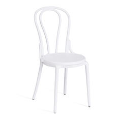 Стул для кухни Tetchair THONET пластиковый белый