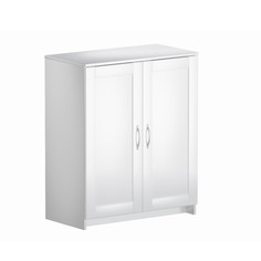 Тумба 2 двери СИРИУС 782х412х946 Белая No Brand