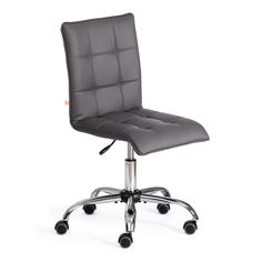 Кресло компьютерное офисное на колесиках для школьника подростковое Tetchair ZERO металлик