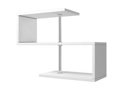 Полка SIKKSAKK, 45x60x25 см, белый Lindom