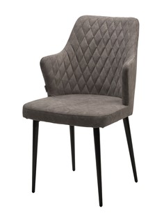 Комплект стульев M-City HERMAN, цвет серо-коричневый, 4 шт.