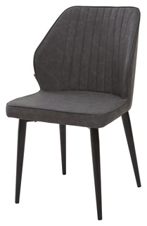 Комплект стульев M-City SEATTLE RU-08, цвет антрацит, 4 шт.