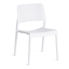 Стул FURDI (mod. 53) 1 шт в упаковке пластик, 48 х 55.5 х 77.5 см, White Белый Tet Chair