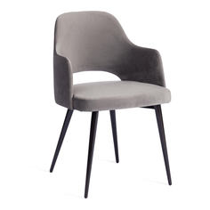 Стул для кухни Tetchair VALKYRIA 2 шт, серый/черный