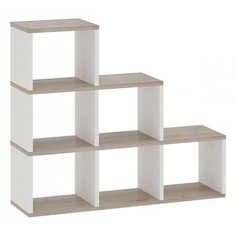 Стеллаж Мэрдэс Бартоло СЛД БЕН, белый/нельсон Merdes