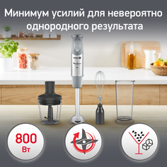 Погружной блендер Moulinex QuickChef DD65СD32 Silver