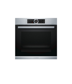 Встраиваемый электрический духовой шкаф Bosch HBG6725S1I серебристый