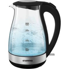 Чайник электрический STARWIND 1.7 л серебристый