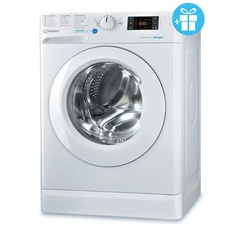 Стиральная машина Indesit BWE 81282 L белая + мешок для стирки белья