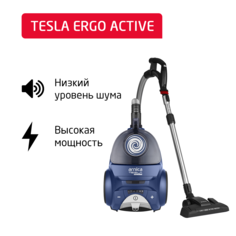Пылесос ARNICA Tesla Ergo голубой