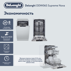 Встраиваемая посудомоечная машина Delonghi DDW 06 S Delonghi