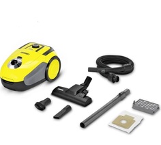 Пылесос KARCHER VC 2 + многоразовые латексные перчатки комплект