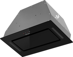 Вытяжка встраиваемая Weissgauff Intense 600 Touch Black Glass черная