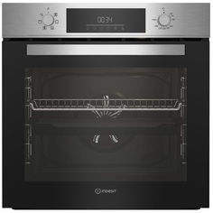 Встраиваемый электрический духовой шкаф Indesit IFE 3644 IX черный