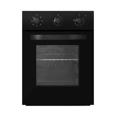 Встраиваемый электрический духовой шкаф Exiteq EXO-106 black черный