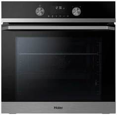 Встраиваемый электрический духовой шкаф Haier HOQ-K5AAN3BX серебристый, черный