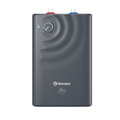 Водонагреватель накопительный THERMEX Mera 10 U 10 л серый