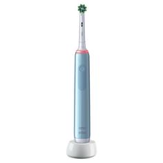 Электрическая зубная щетка Oral-B Pro 3 3770 голубой