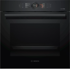 Встраиваемый электрический духовой шкаф Bosch HBG876EC7S black