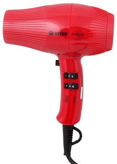 Фен VITEK vT-2377 R 2 300 Вт Red, Black