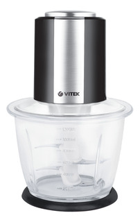 Измельчитель Vitek VT-7134 черный, серебристый
