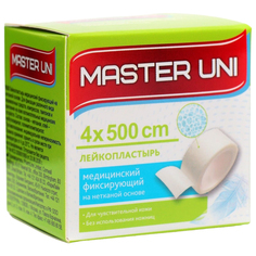 Лейкопластырь Master Uni на нетканой основе 4 х 500 см