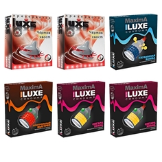 Набор презервативов Luxe Exclusive + MAXIMA 6 шт. 6 уп.