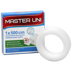 MASTER UNI UNIFILM Лейкопластырь 1 х 500 см на полимерной основе